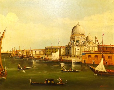 Lot 1011 - Zanetti (Italian, C20th) - Pair; Venetian...