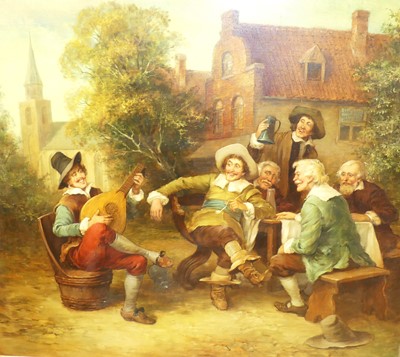 Lot 1019 - 20th century continental school - Cavaliers...