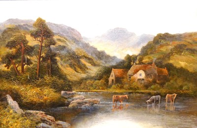 Lot 1021 - William Langley (fl.1890-1920) - North Country...