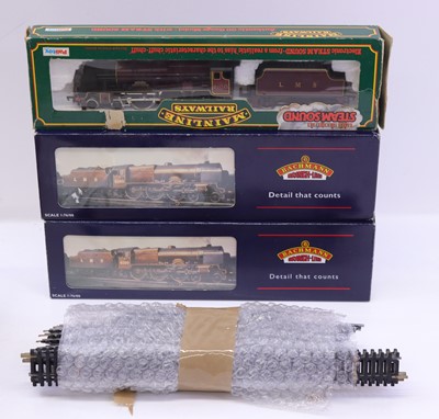 Lot 585 - Three 00 gauge locos to include a Bachmann LMS...