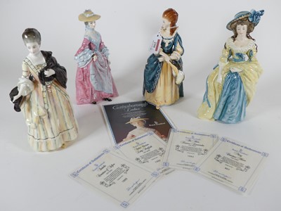 Lot 250 - A group of four limited edition Royal Doulton...