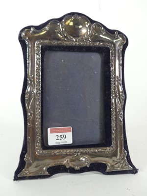Lot 259 - An Elizabeth II silver clad easel photograph...
