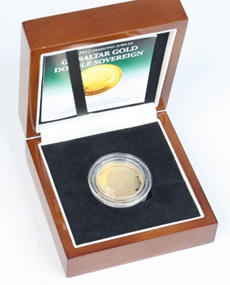 Lot 2053 - Gibraltar, 2012 Diamond Jubilee Gold Double...