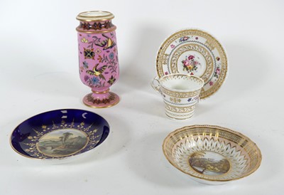 Lot 267 - A collection of ceramics, to include a 19th...
