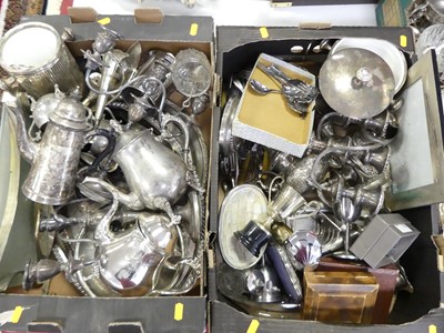 Lot 272 - A collection of silver plated wares to include...