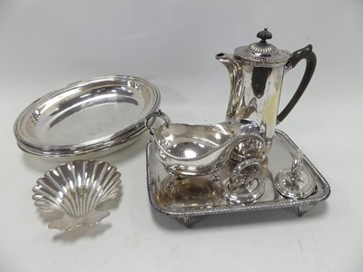 Lot 279 - A collection of silver plated wares to include...