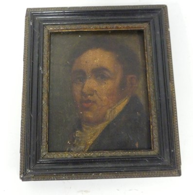 Lot 523 - English school (early 19th century) - Head &...