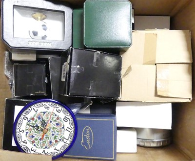 Lot 457 - A large collection of novelty desk clocks, to...