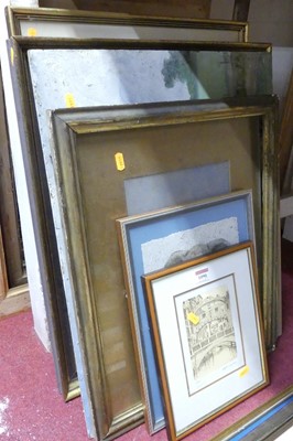 Lot 1090 - Assorted pictures and prints to include 19th...