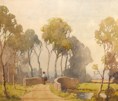 Lot 1050 - Herbert Rushton Wibberley (1884-1955) - Lone...