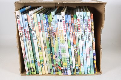 Lot 674 - Collection of post 2000 release Rupert the...