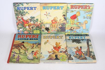 Lot 675 - Collection of 12 various Rupert the Bear...