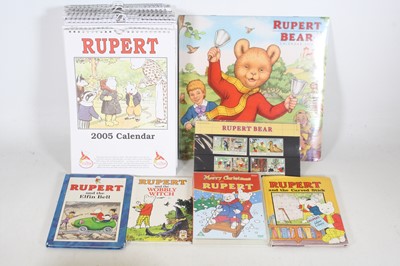 Lot 679 - Collection of Rupert the Bear collectables to...