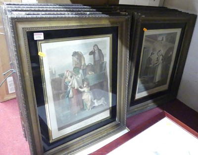 Lot 1096 - After F Wheatley - Cries of London, a set of...
