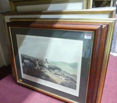 Lot 1097 - A pair of sporting prints, Shirley Carnt -...