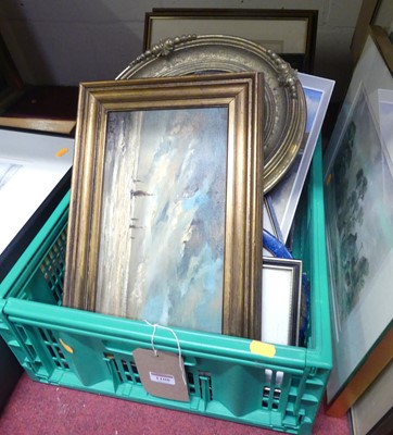 Lot 1108 - Assorted pictures and prints to include...