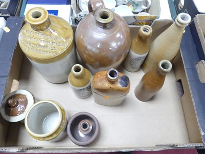 Lot 618 - A collection of stoneware bottles, to include...
