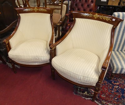 Lot 1440 - A pair of contemporary French Regency style...