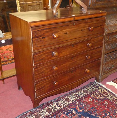 Lot 1472 - A Regency mahogany, satinwood and further...
