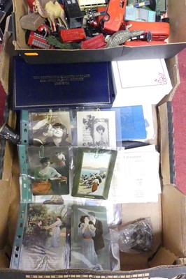 Lot 459 - A collection of items to include Britains...