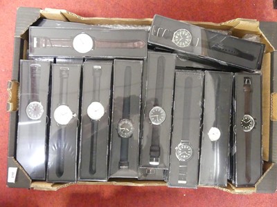 Lot 461 - A collection of wristwatches, boxed and sealed,...