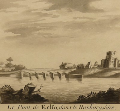 Lot 1115 - Attributed to Paul Sandby - Le Pont de Kelso...