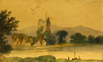 Lot 1133 - Mid 19th century English school - river...