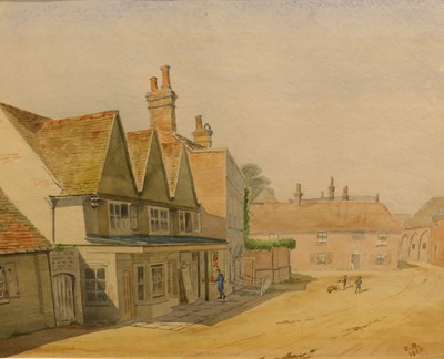 Lot 1150 - Ernest Black - Estuary Scene, watercolour,...