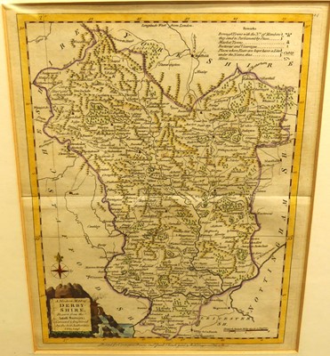 Lot 1154 - The Road from Huntingdon to Ipswich, 18th...