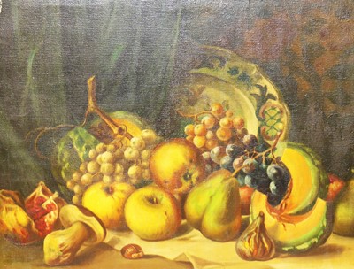 Lot 1180 - 19th century continental school - still life...