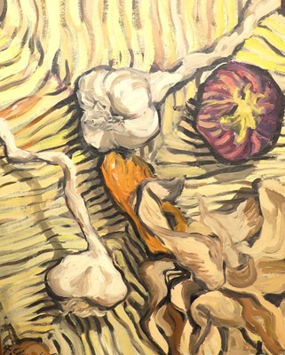 Lot 1189 - Grama - Abstract figure study, gouache,...