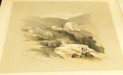 Lot 1205 - After David Roberts - collection of Holy Land...