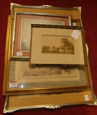 Lot 1197 - Berend Cornelius Koekkek - landscape with...