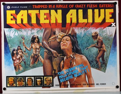 Lot Eaten Alive, 1980, UK quad poster starring...