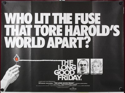 Lot The Long Good Friday, 1980 UK quad film poster,...