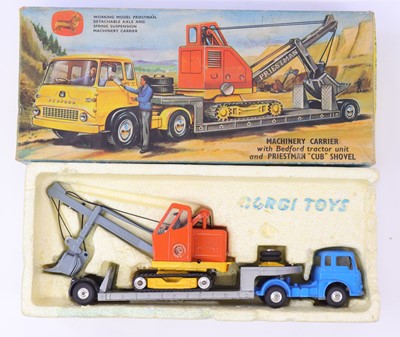 Lot 1257 - Corgi Toys Gift Set No. 27 Machinery Carrier...