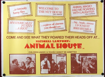 Lot National Lampoons Animal House!, 1978, UK quad...