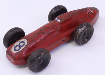 Lot 1741 - American? pressed steel model of Land Speed...