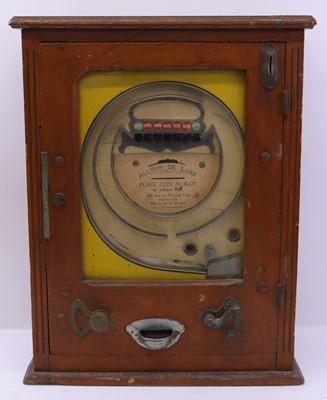 Lot 1746 - An early 20th Century Allwin De Luxe Penny...