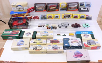 Lot 2155 - Collection of mixed boxed and loose diecast to...