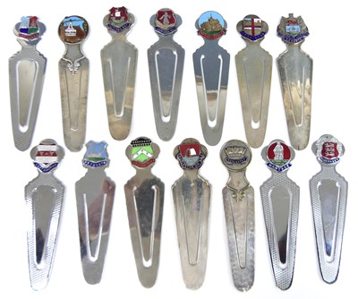 Lot A collection of mid-20th century white metal...