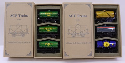 Lot 327 - Set of three ACE Trains 0-gauge 4-wheeled...