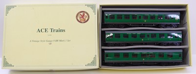 Lot 329 - C13 Set A of three ACE Trains 0-gauge BR Mk1...