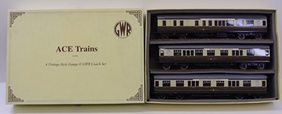 Lot 331 - C12 Set A of three ACE Trains 0-gauge GWR...