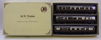 Lot 332 - C12 Set A of three ACE Trains 0-gauge GWR...