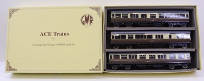 Lot 333 - C12 Set A of three ACE Trains 0-gauge GWR...