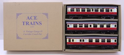 Lot 346 - ACE Trains 0-gauge 3-coach set B, BR C/5...