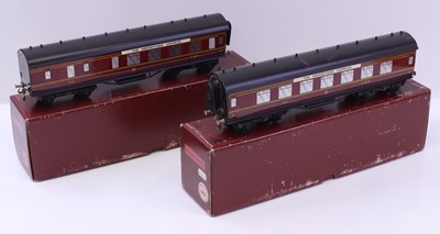 Lot 361 - Two ACE Trains 0-gauge bogie coaches LMS...