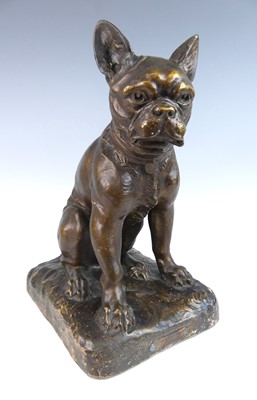 Lot 53 - Émile Rouff (French) - Cody, a seated French...