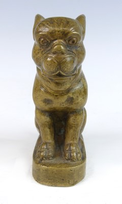 Lot 67 - An Art Deco Austrian bronze model of a French...